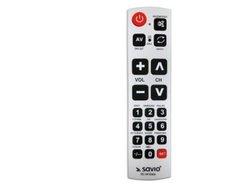 Savio Pilot uniwersalny do TV, RC-04 Easy