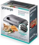 Opiekacz Gorenje SM703GCG srebrny/szary 700 W