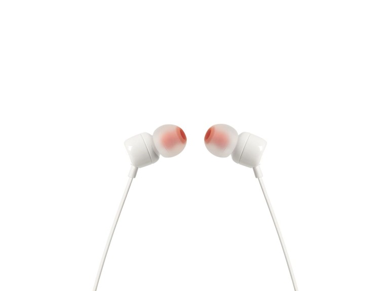 Słuchawki JBL T110 białe
