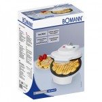 Gofrownica Boman WA5018 (1200W; kolor biały)
