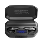 Bezprzewodowe słuchawki Kruger & Matz douszne M6 z powerbankiem