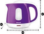 Czajnik elektryczny Sencor SWK1015VT 1L