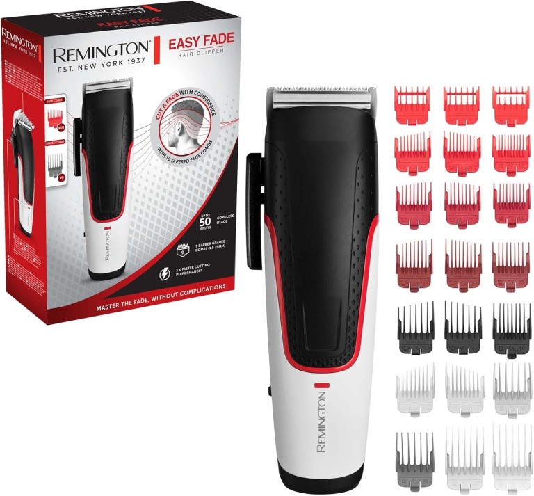 Remington maszynka do włosów, bezprzewodowa Easy Fade HC500