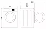 Pralka Indesit MTWSC61294WPL