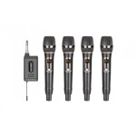 Zestaw Głośnik przenośny JBL PartyBox 710 czarny 800 W +Acemic Q4/M1 - Czterokanałowy system bezprzewodowy