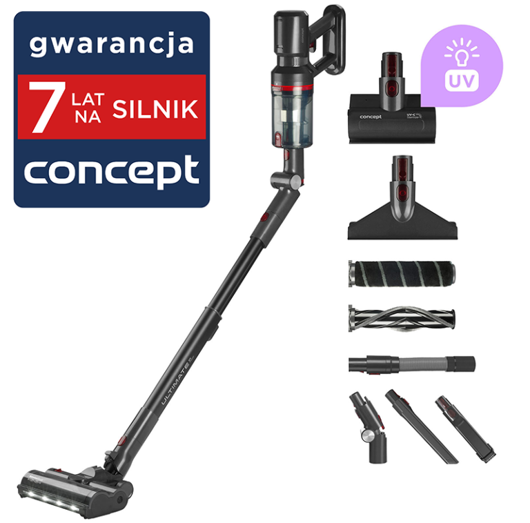 Odkurzacz akumulatorowy Concept 3w1 ULTIMATE 29,6 V UV Power VP6150