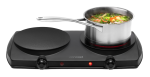 Kuchenka dwupalnikowa CONCEPT VE3060 czarna 2500W