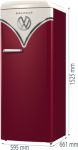 Lodówka Gorenje OBRB615DR