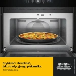 Kuchenka mikrofalowa z funkcją pieczenia Whirlpool WMW47HMB