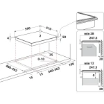 Płyta indukcyjna Whirlpool WLB1160BF