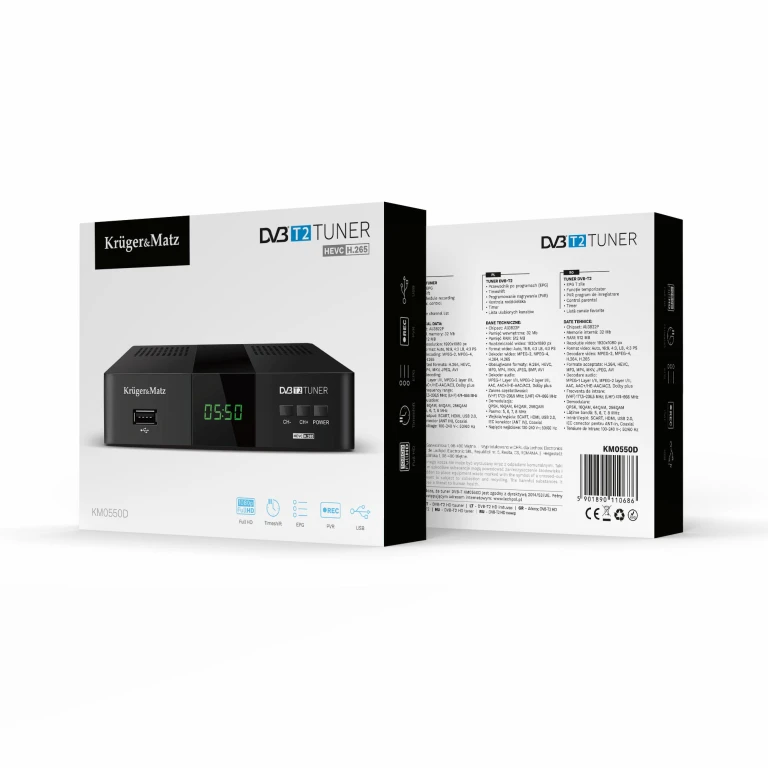 Tuner Kruger&Matz KM0550D
