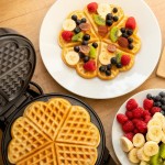 Sencor Gofrownica SWF 1010BK Moc 1000W 5 gofrów, Nieprzywierajaca powłoka