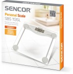 Sencor Waga łazienkowa SBS 113 Szkło hartowane,>150kg, slim design 24mm